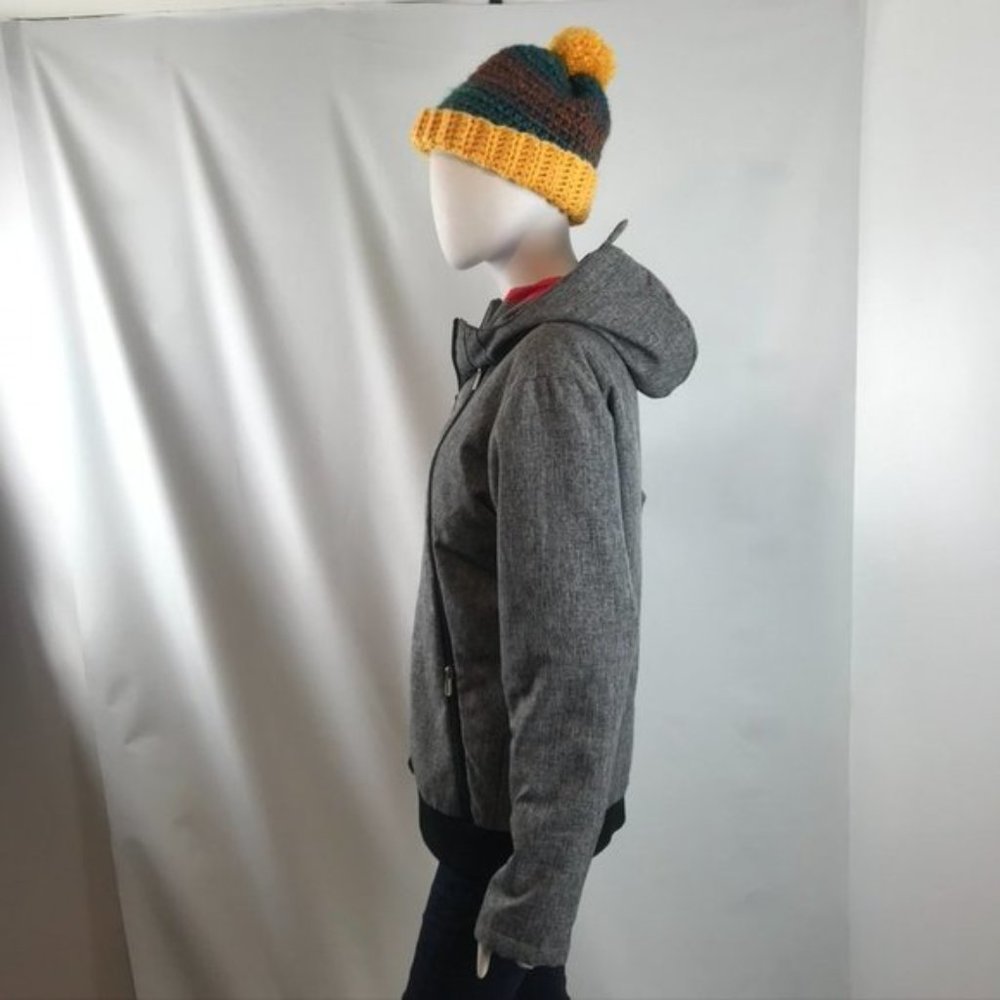 Genio Lamode Salt & Pepper Down Jacket - Picture 7 of 15